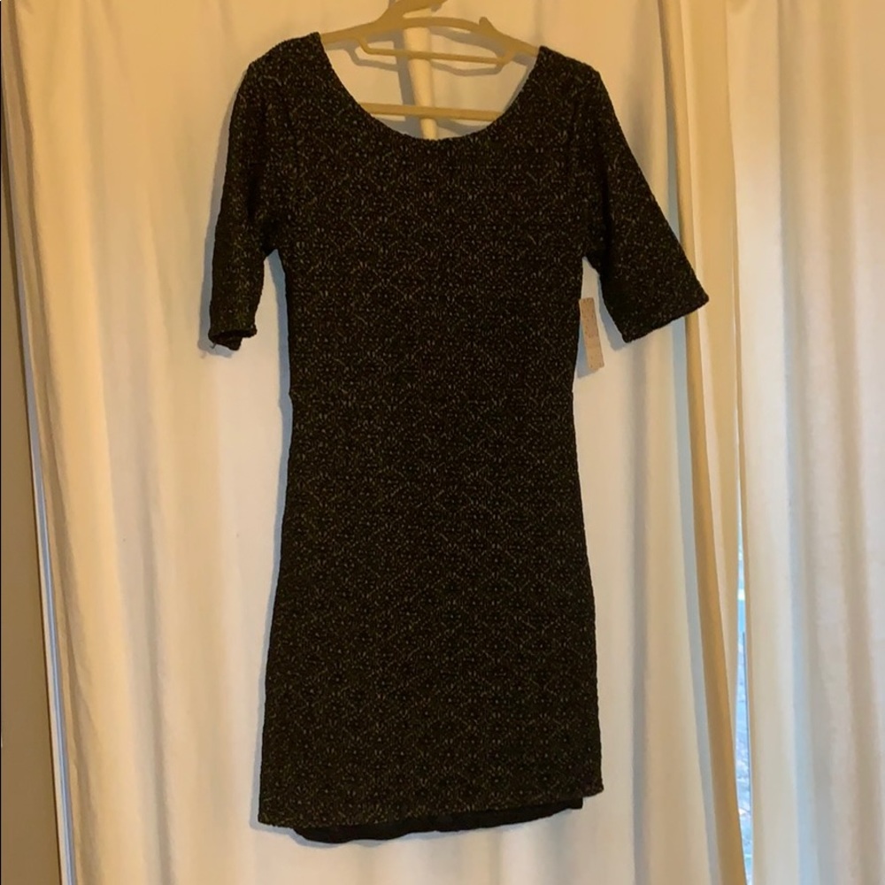 Free People size medium black and grey dress